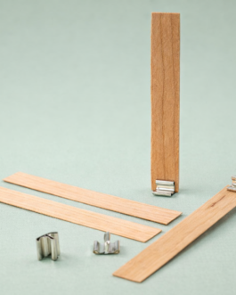 Trævæger i bøgetræ – til håndlavede sojalys