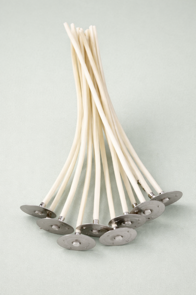 Væger på fod 12 cm - Sojalys væge