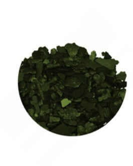 Mørkegrøn farve til sojalys