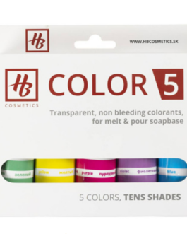 Sæbefarver (5 x 30 g)