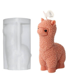 Silikoneform til lys – Alpaka