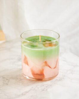 DIY Strawberry Matcha Candle Kit